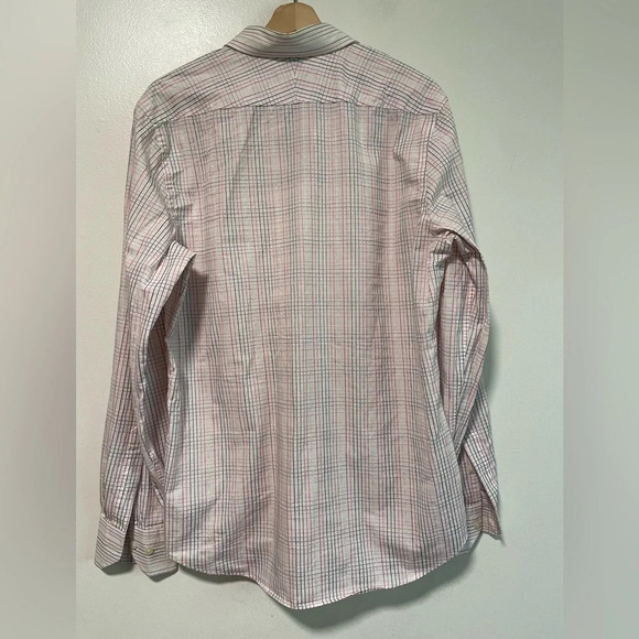 Express Design Studio Modern Fit Checkered Shirt - Medium - Picture 9 of 10